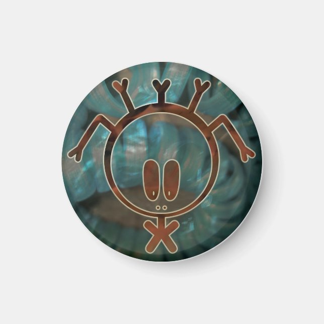 magnet picto rasta (Front)