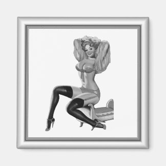 Magnet Pin up Girls Vintage (6) 2