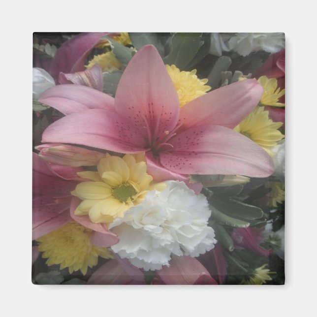 Magnet Pink Lily Beauty (Front)