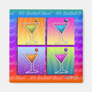 Magnet - Pop Art Martinis