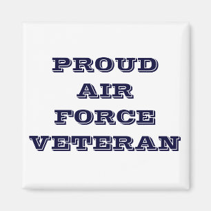 Magnet Proud Air Force Veteran