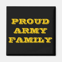 Magnet Proud Army Family
