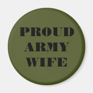 Magnet Proud Army Wife