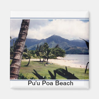 Magnet-Pu'u Poa Beach Magnet