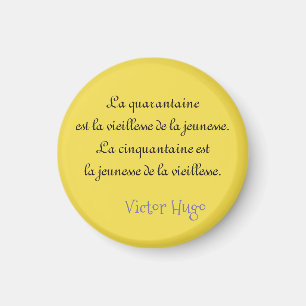 magnet quotation young old age, old youth