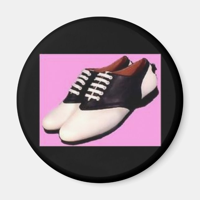 Magnet - Retro Fifties Saddle Shoes (Front)