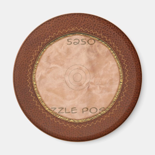 Magnet - Round - Landscape (Front)