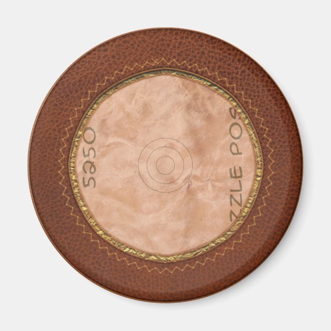 Magnet - Round - Portrait (Front)