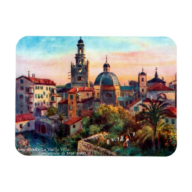 Magnet - San Remo, Italy (Horizontal)