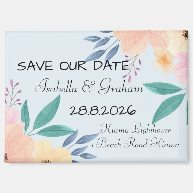 Magnet - Save Our Date (Front)