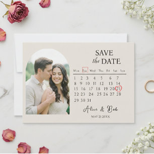 Magnet save the dates, Customizable Save the Date  Invitation