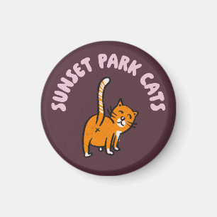 Magnet: Sunset Park Cats (Lil Pete) Magnet