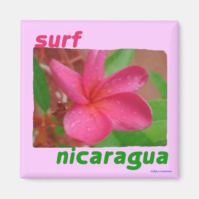 magnet - surf nicaragua (Front)