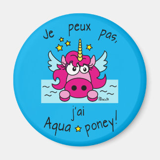 Magnet "Unicorne, Aquaponey"