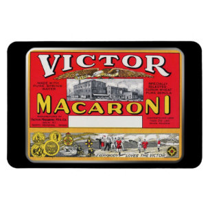 Magnet - Victor Macaroni, by GalleryGifts