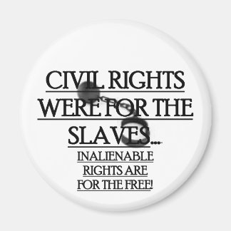 Magnet w/ Civil Rights Were For The Slaves