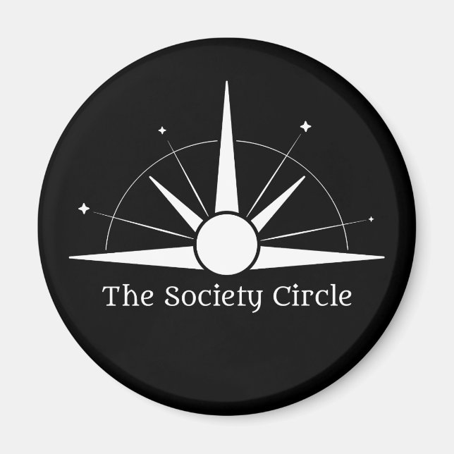 Magnet - White Logo (Front)