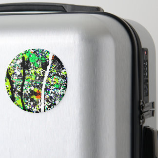 magnet with abstract image