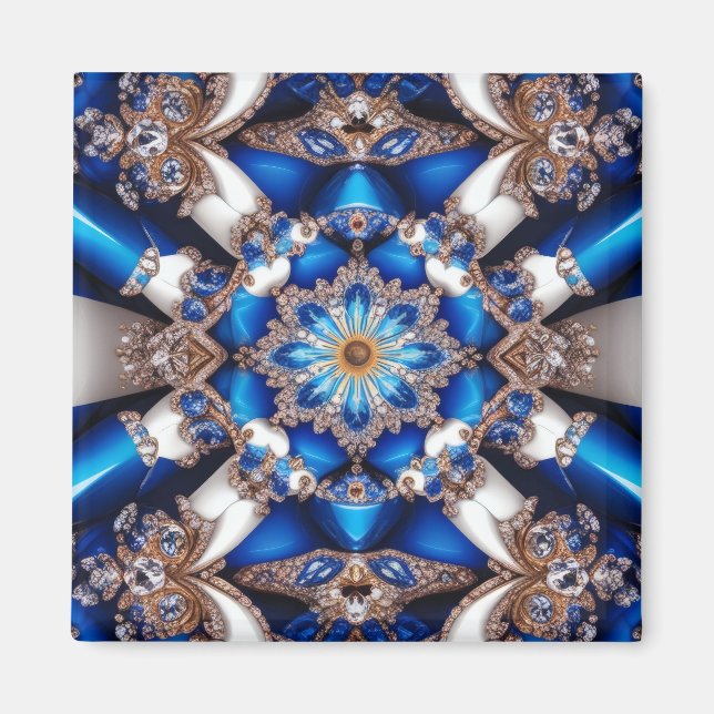 Magnet with Argentinian Colours Design (Front)