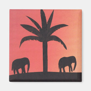 Magnet with Elephant Design