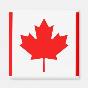 Magnet with Flag of Canada