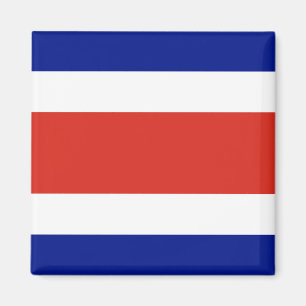 Magnet with Flag of Costa Rica