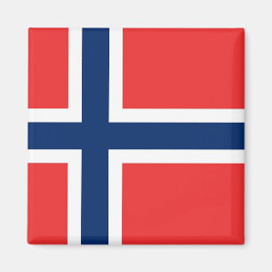 Magnet with Flag of Norway