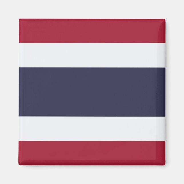 Magnet with Flag of Thailand (Front)