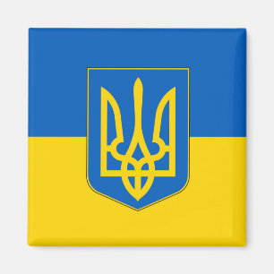 Magnet with Flag of Ukraine