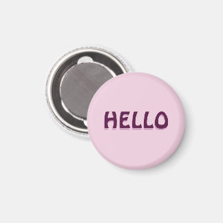 MAGNET WITH HELLO