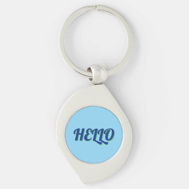 MAGNET WITH HELLO KEY RING (Front)