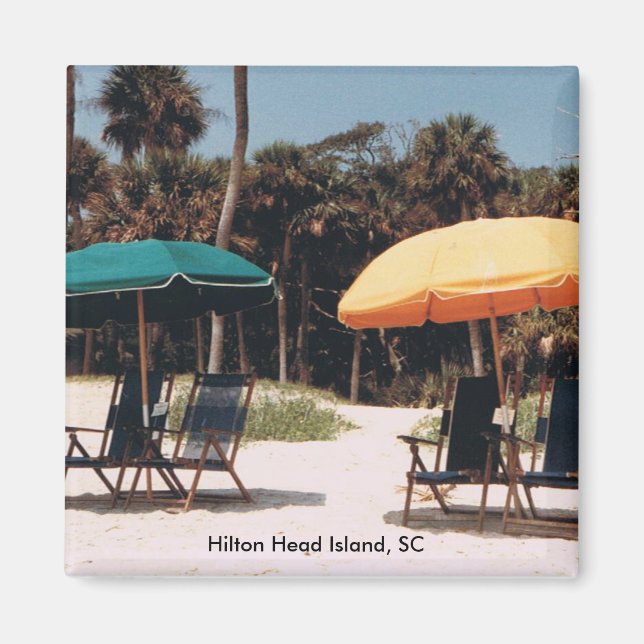 Magnet with Hilton Head Island Photo (Front)