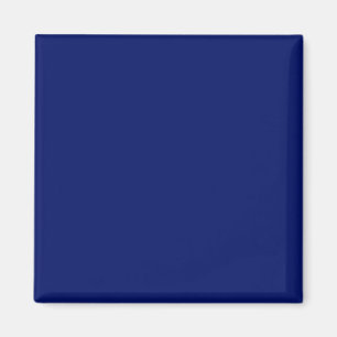 Magnet with Navy Blue Background