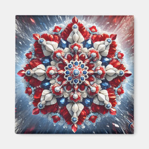 Magnet with Norway Colours Design