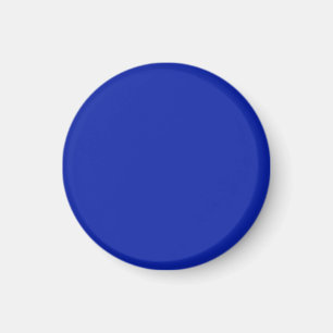 Magnet with Royal Blue Background