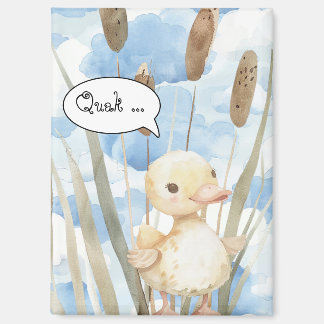 magnet with small duck in reed 2