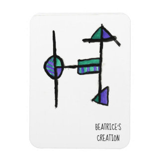 Magnet with the initial H