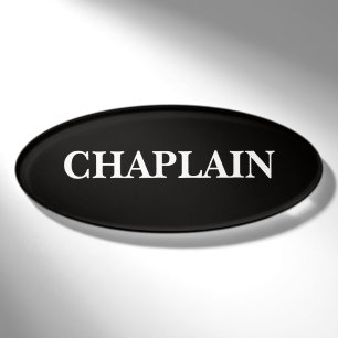 Magnetic Badge - CHAPLAIN