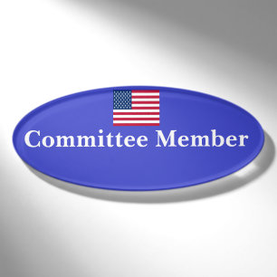 Magnetic Badge - Committee Member