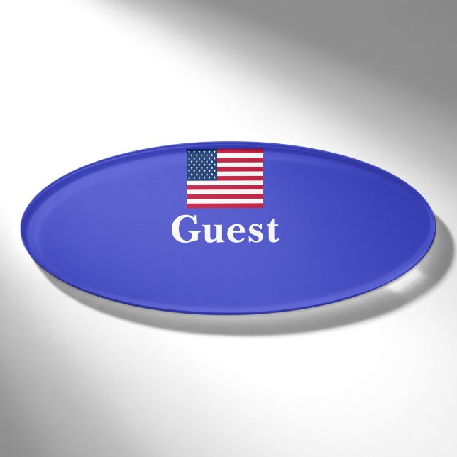 Magnetic Badge - Guest (Front)