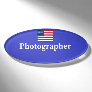 Magnetic Badge - Photographer