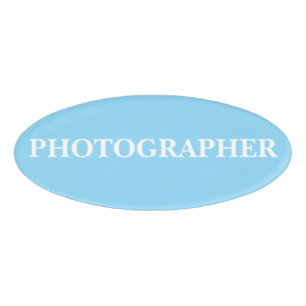 Magnetic Badge - Photographer