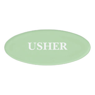 Magnetic Badge - USHER