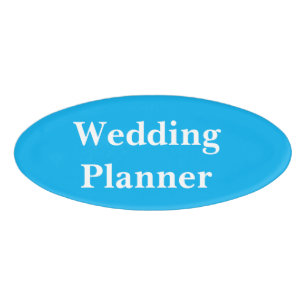 Magnetic Badge - Wedding Planner