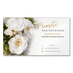 Magnetic Business Card - Editable