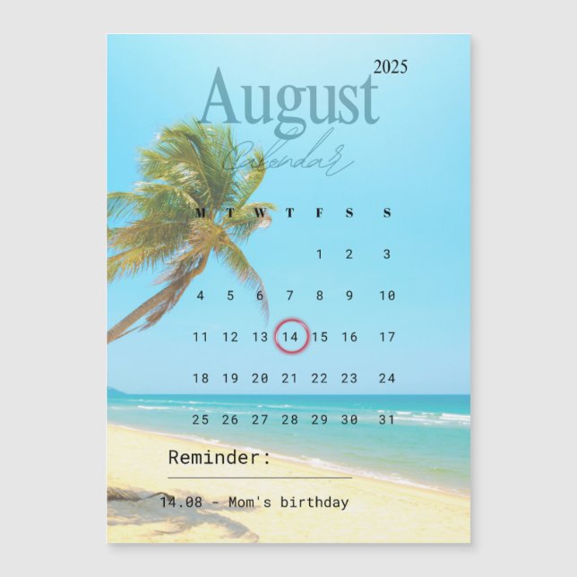 Magnetic Card (Front)