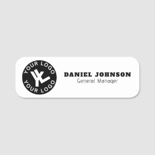 Magnetic Company Employee Custom Logo Name Tag