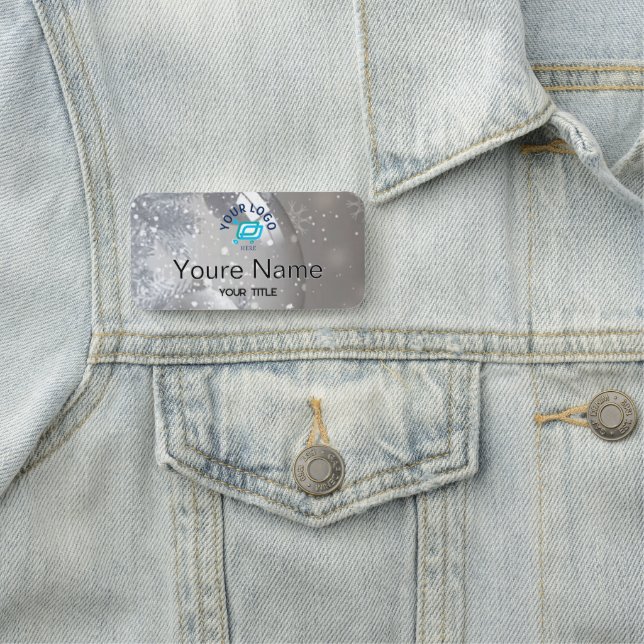 Magnetic Company Employee Name Tag (In Situ)