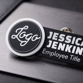 Magnetic Company Employee Staff Personalise Custom Name Tag