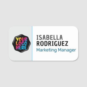 Magnetic Company Employee Staff Personalise Custom Name Tag